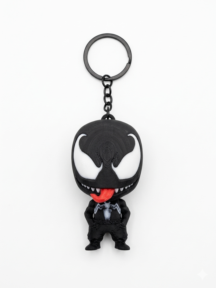 Llavero Coleccionable Venom 3D - Edición "Lethal Protector"