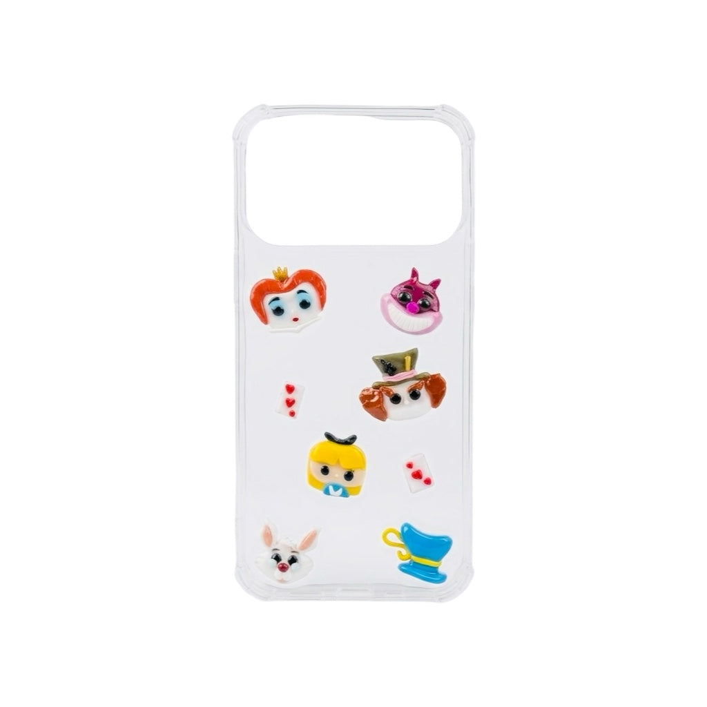Funda de Alicia en el País de las Maravillas en Relieve para iPhone 17 Pro
