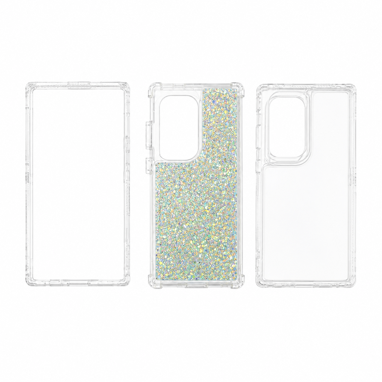 Funda Glitter Quicksand para Samsung S24 Ultra S25 Ultra
