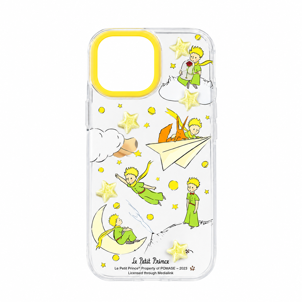 Funda Le Petit Prince 3D Estrellas para iPhone 13 14 15