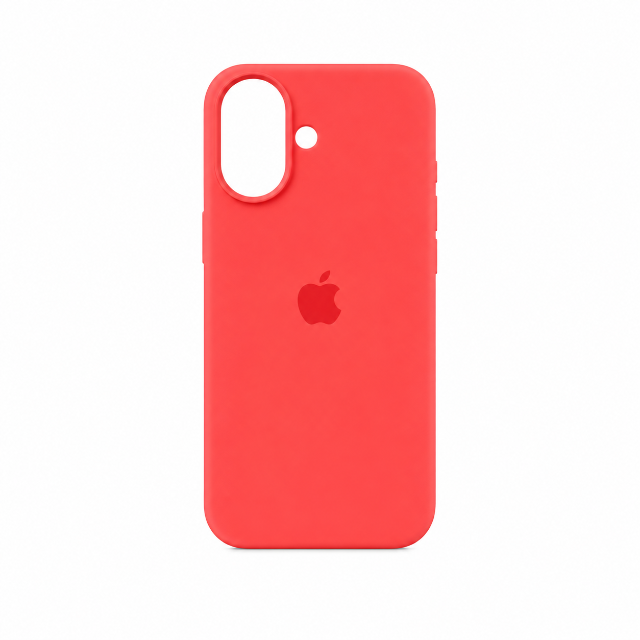Funda Silicona Lisa Logo Apple para iPhone 17