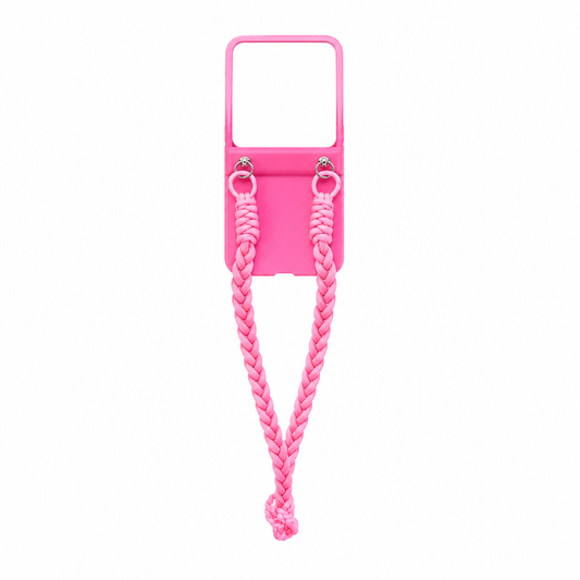 Funda Silicona con Cordón Trenzado para Motorola Razr 50