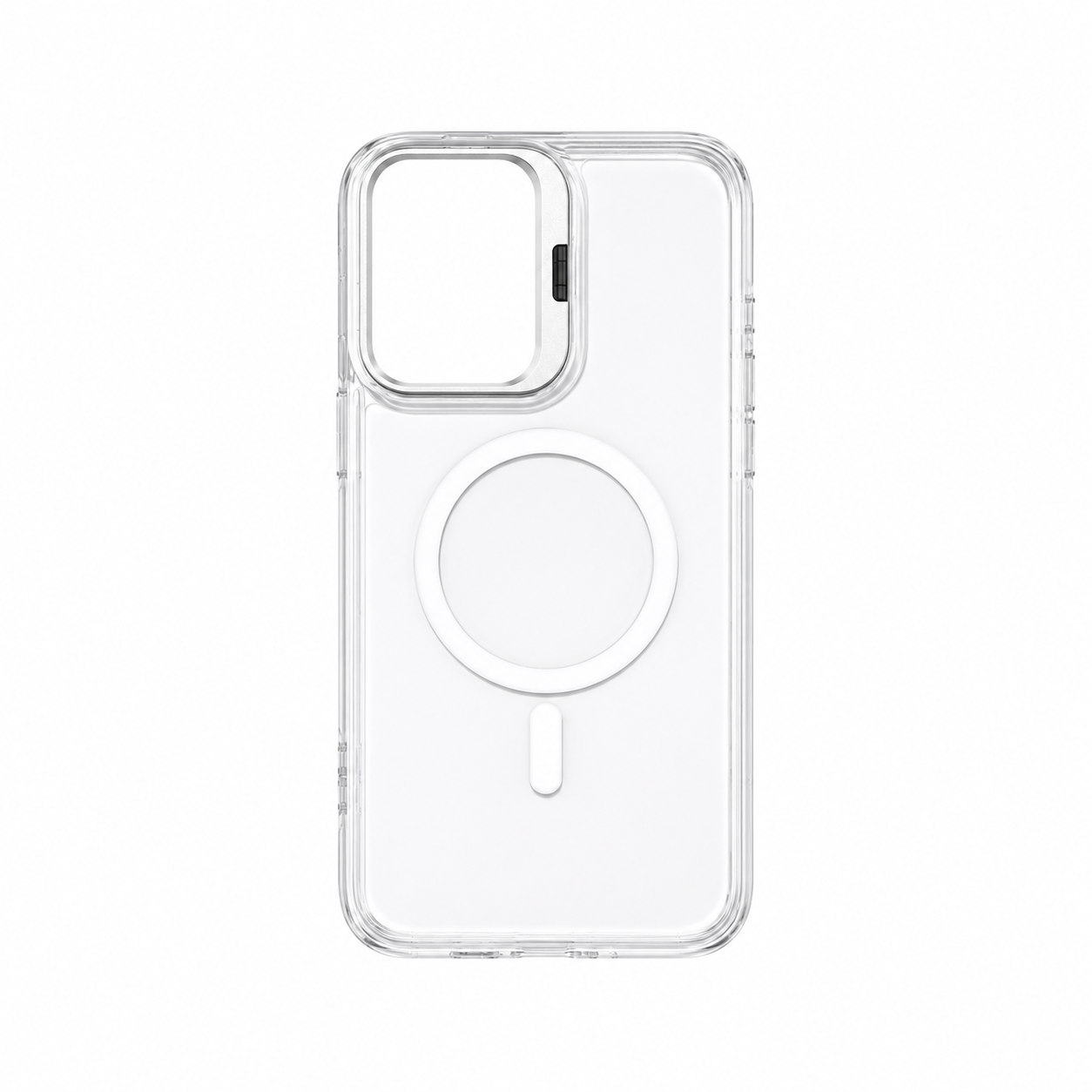 Funda Transparente Magnética Soporte Metal Samsung A36 A56