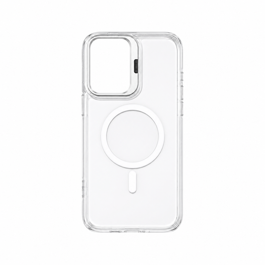 Funda Transparente Magnética Soporte Metal Samsung A36 A56