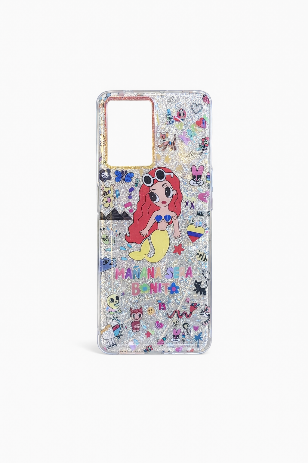 Funda Glitter Edición Mañana Será Bonito para OPPO Reno 7
