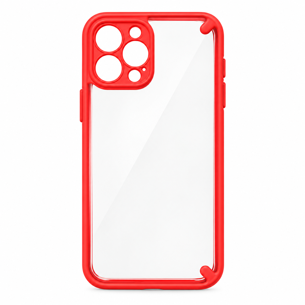 Funda Bumper Transparente Bordes de Color iPhone 12 Pro