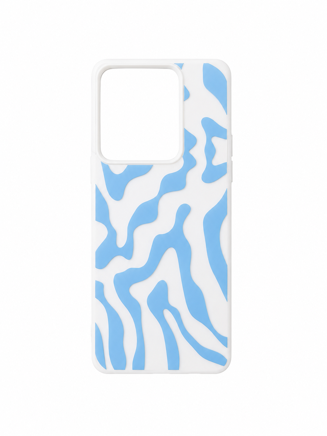 Funda con Relieve Ondulado y Marco de Cámara para Redmi Note 13 Pro