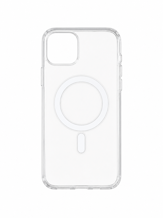 Funda Transparente MagSafe Anti-Amarilleo para iPhone 11