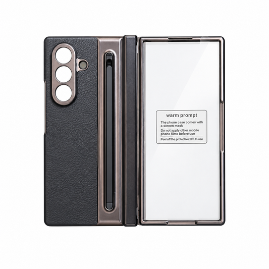 Funda Cuero con S Pen y Protector de Pantalla Fold 7