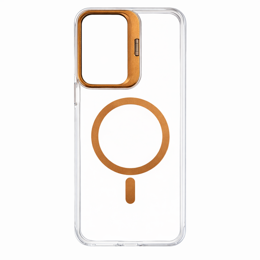 Funda Hybrid Clear con Soporte MagSafe para Samsung Galaxy A36 - A56