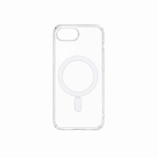 Funda Crystal Clear MagSafe para iPhone 16e / 17e