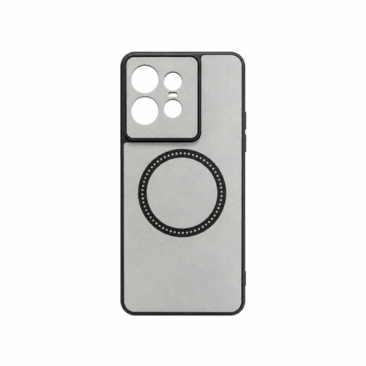 Funda Piel con Anillo Magnético para Moto Edge 50 Pro