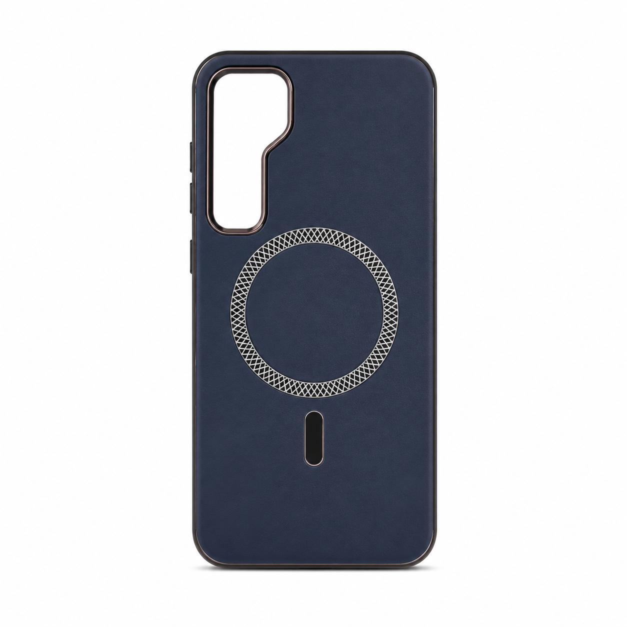 Funda Piel Magnética Anillo Metálico para Samsung A35 - A55