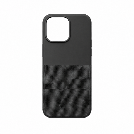 Funda Bicolor Textura Saffiano Slim para iPhone 16 Pro Max