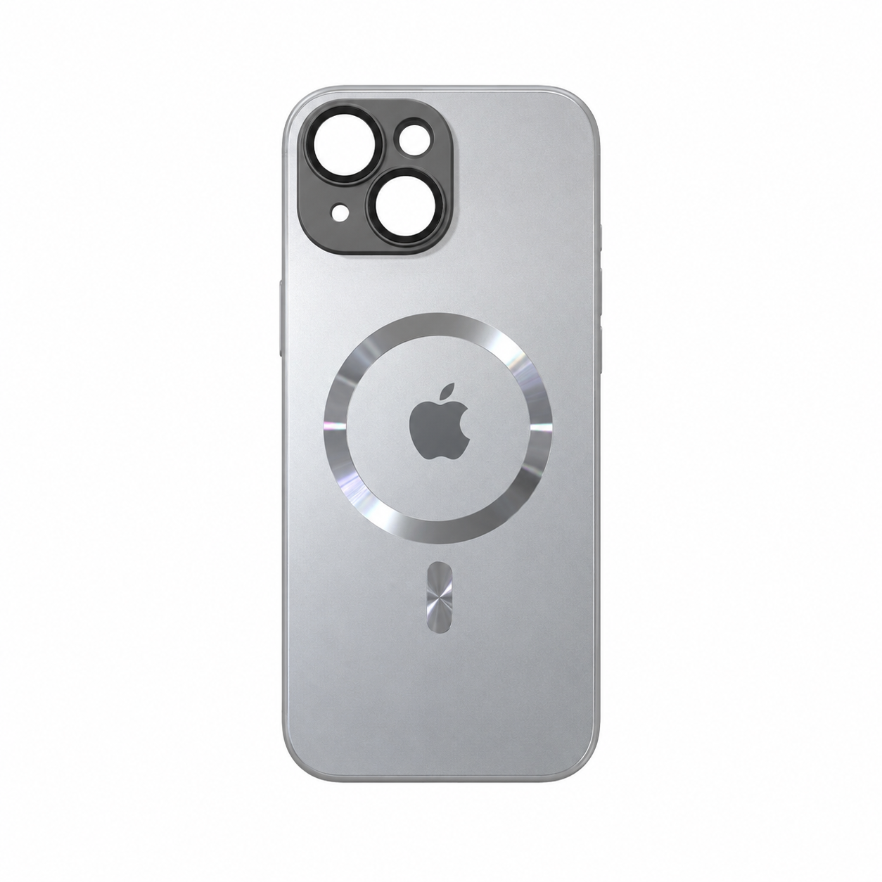 Funda Esmerilada MagSafe Aro Cámara para iPhone 15