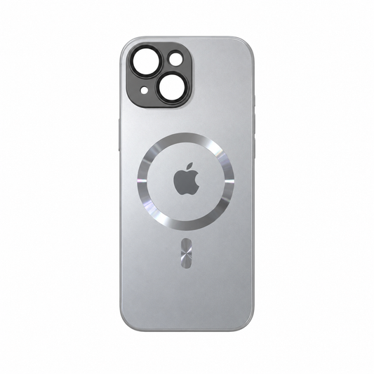 Funda Esmerilada MagSafe Aro Cámara para iPhone 15