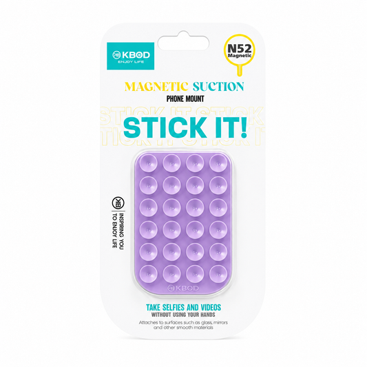 Soporte Ventosa Magnética N52 para Celular KBOD