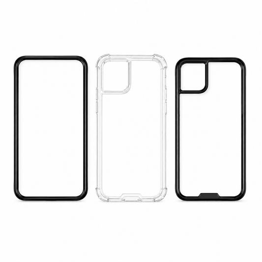 Funda 3 Piezas Cristal Bumper para Samsung A04