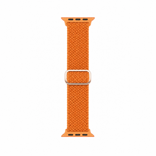 Correa Trenzada Rosa Ajustable para iWatch 38-40-41-42
