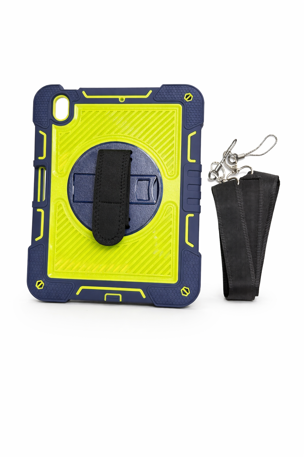 Funda Uso Rudo con Soporte Giratorio y Correa para iPad 10 G - 11 G - A16