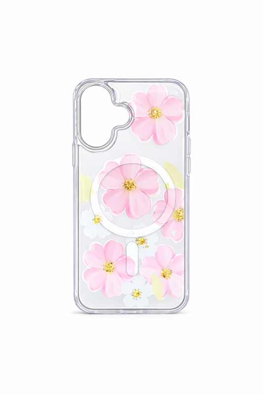 Funda Floral MagSafe para para iPhone 17