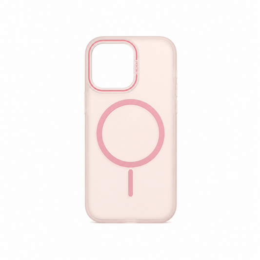 Funda Esmerilada MagSafe con Bisel de Camara para iPhone 14 Pro