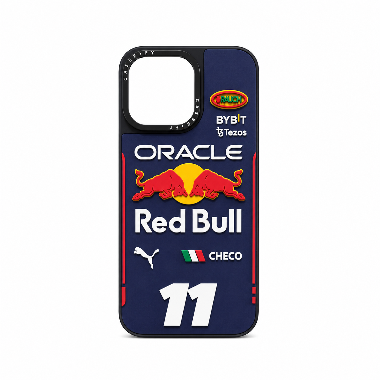 Funda de F1 Red Bull Checo Perez para iPhone 16 Pro Max