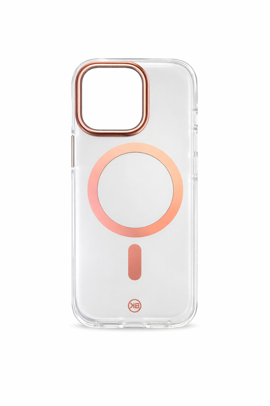 Funda Crystal MagSafe Metallic Edition para iPhone 16 Pro