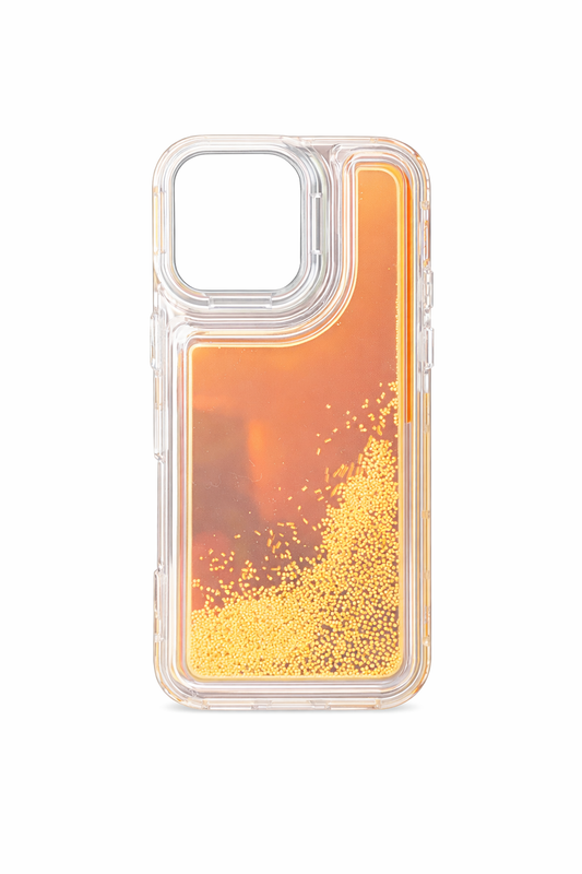 Funda Liquid Gold Motion para iPhone 16