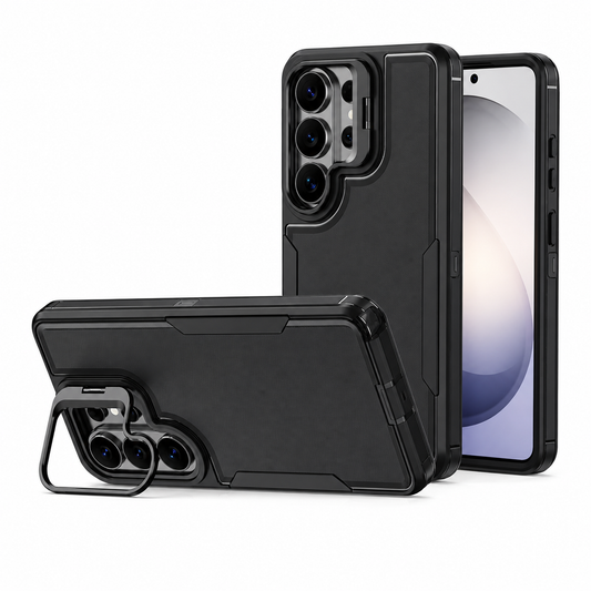 Funda de Uso Rudo con Soporte para Samsung S24 FE - S25 FE