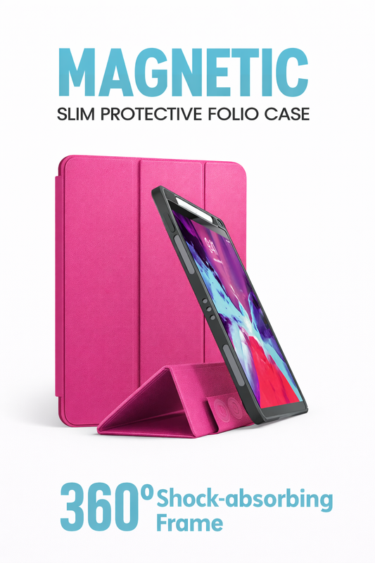 Funda Folio Magnética Anti-Impacto para iPad Air 11 / 10.9