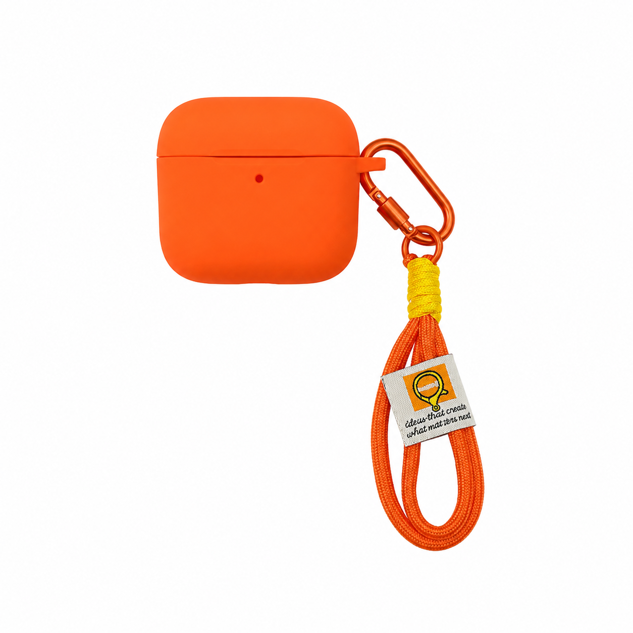 Funda Silicona AirPods 4 con Carabiner y Lanyard