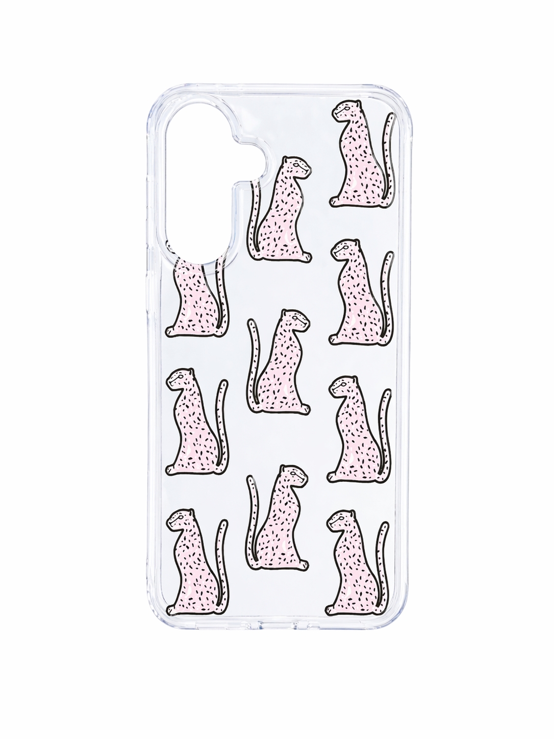 Funda Clear con Diseño de Leopardos para Samsung A36 - A56