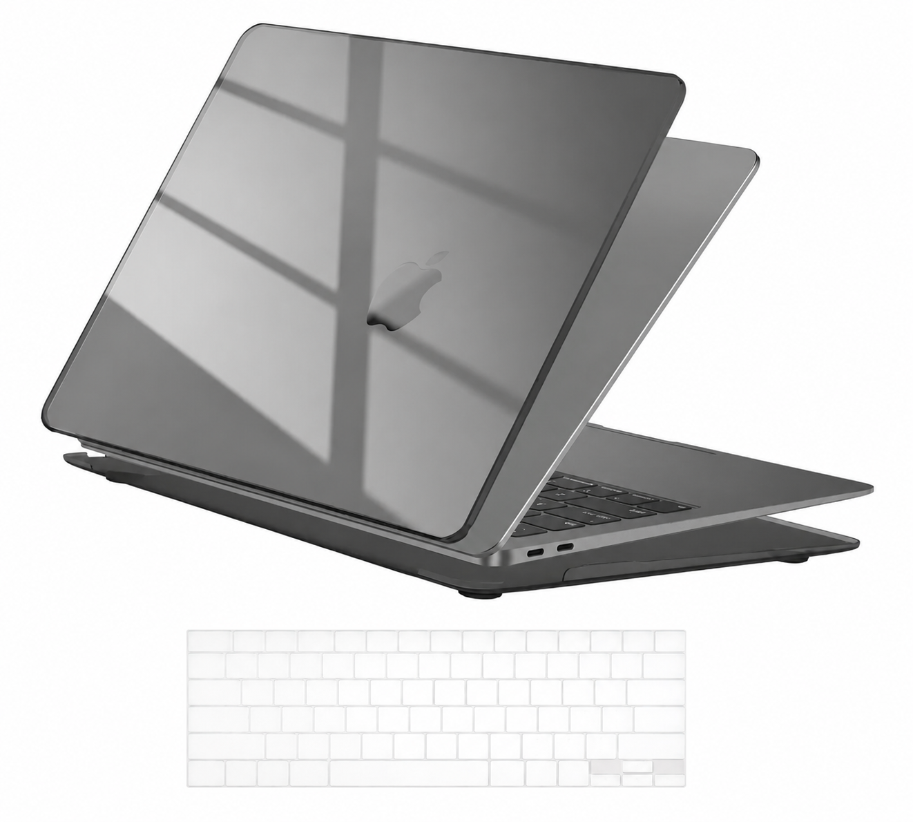 Funda Crystal Hard Shell y Skin Teclado MacBook Air 13.3 M1