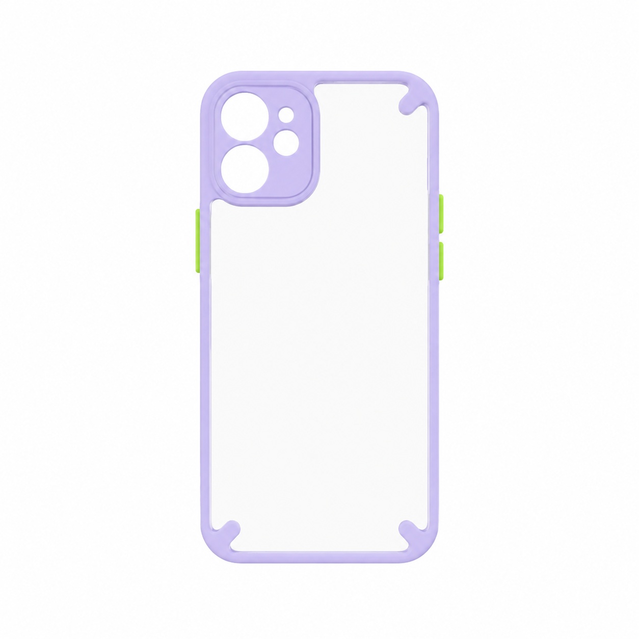 Funda Transparente Bumper Bicolor iPhone 12 Mini