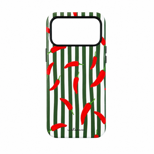 Funda iastecase Chiles Rayas Glossy para iPhone 17 Pro Max