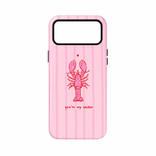 Funda You're My Lobster Rayas para iPhone 17 Pro Max