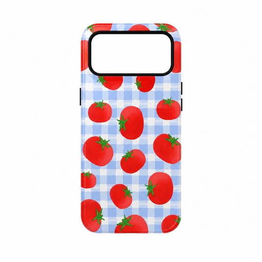 Funda Tomates Vichy Glossy para iPhone 17 Pro Max