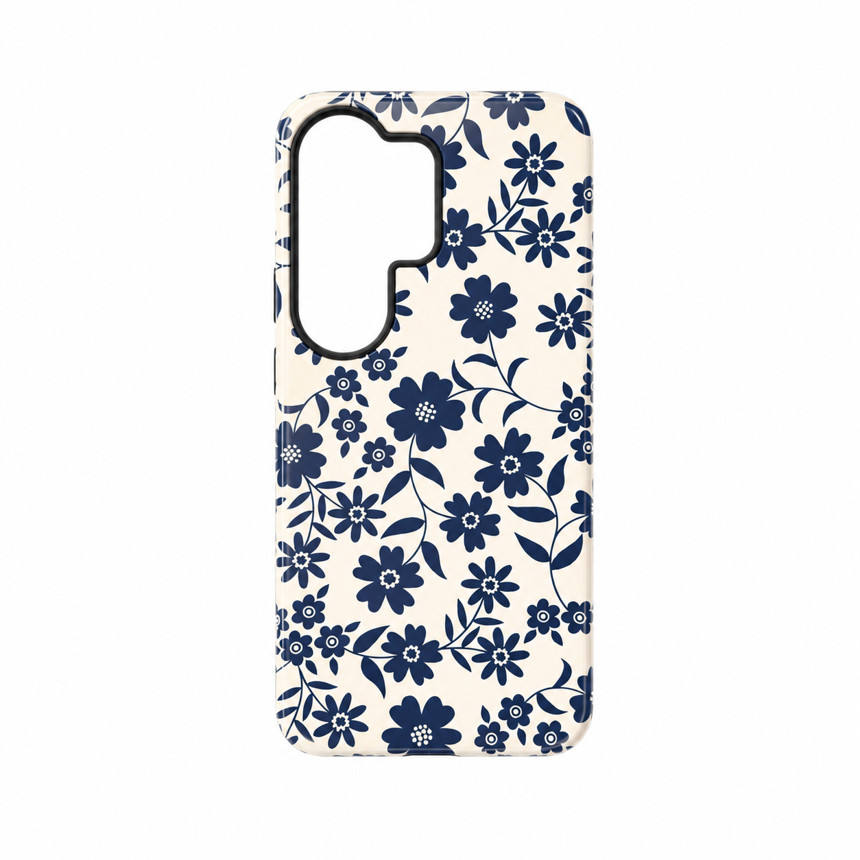 Funda Rigida con Estampado Floral para Samsung S26 Ultra
