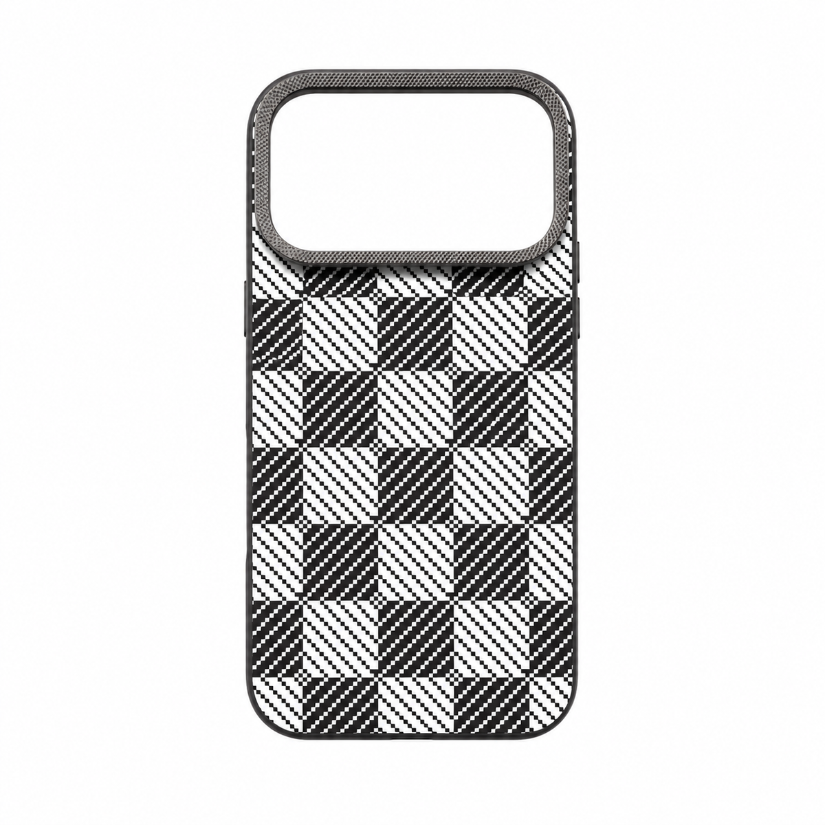 Funda Tejido Cuadros Óptico para iPhone 17 Pro