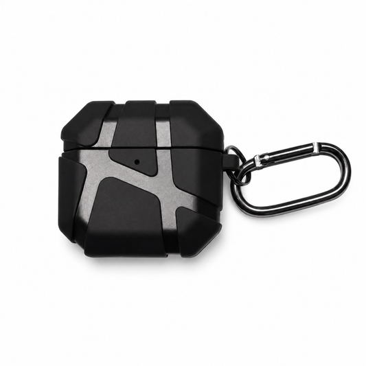 Funda Armor Táctica Mosquetón Metal para AirPods 4