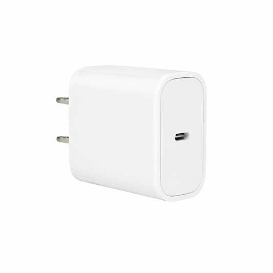 Cargador USB-C PD 20W Puerto Único Carga Rápida