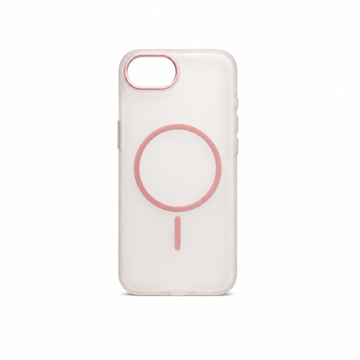 Funda Traslucida MagSafe con Bisel de Color para iPhone 16e
