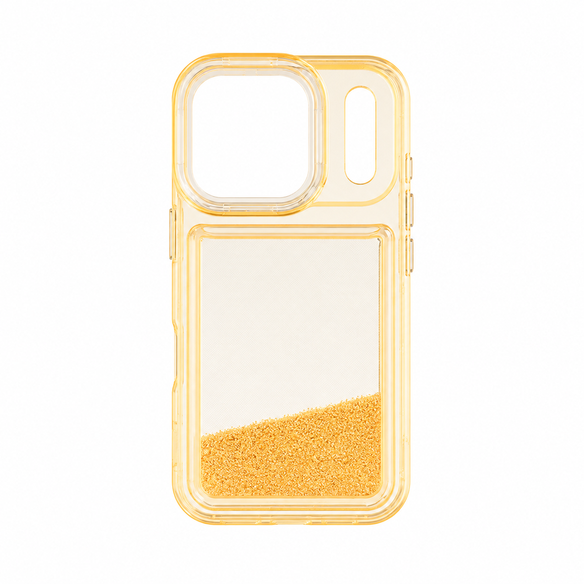 Funda Liquid Glitter Quicksand con Tarjetero iPhone 17 Pro