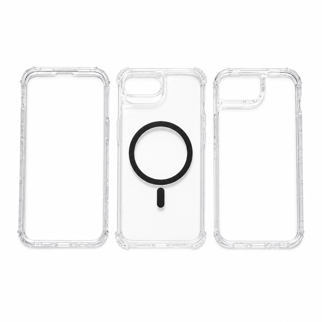 Funda Clear MagSafe Esquinas Reforzadas para iPhone 16e 17e