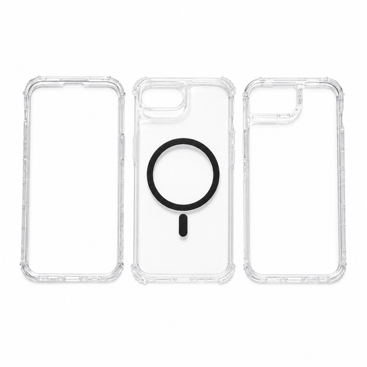 Funda Clear MagSafe Esquinas Reforzadas para iPhone 16e 17e