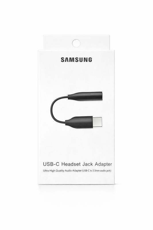 Adaptador Original Samsung USB-C a Jack 3.5mm | Audio de Alta Fidelidad