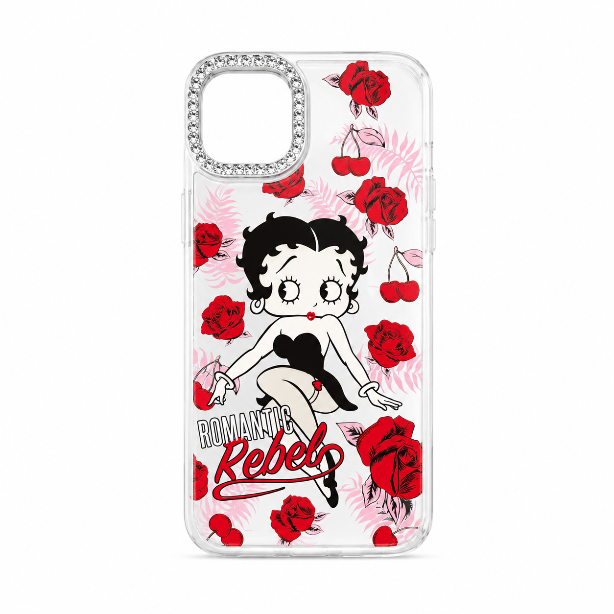 Funda Betty Boop Romantic Rebel para iPhone 13 14 15