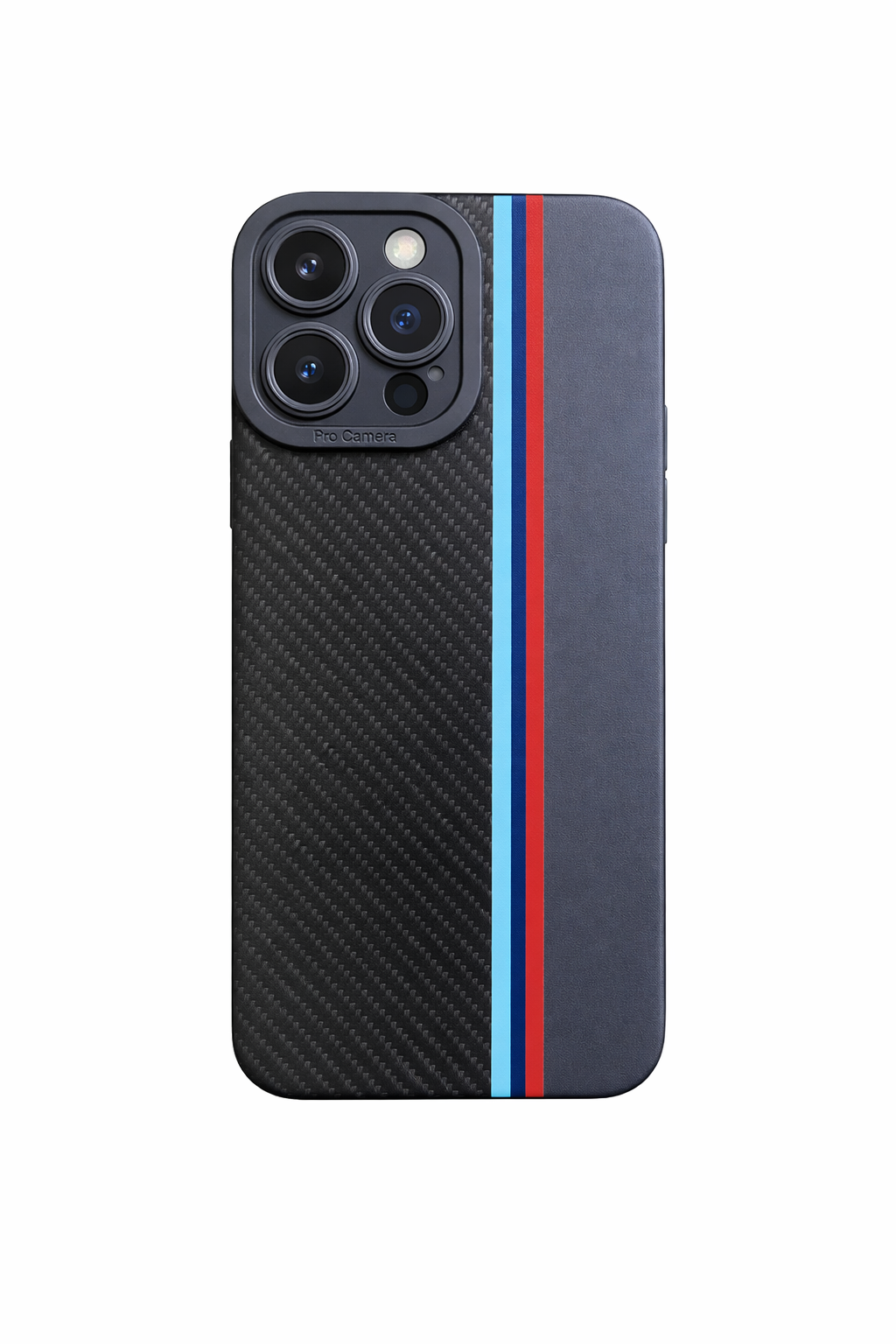 Funda Fibra de Carbono Deportiva para iPhone 15 Pro Max