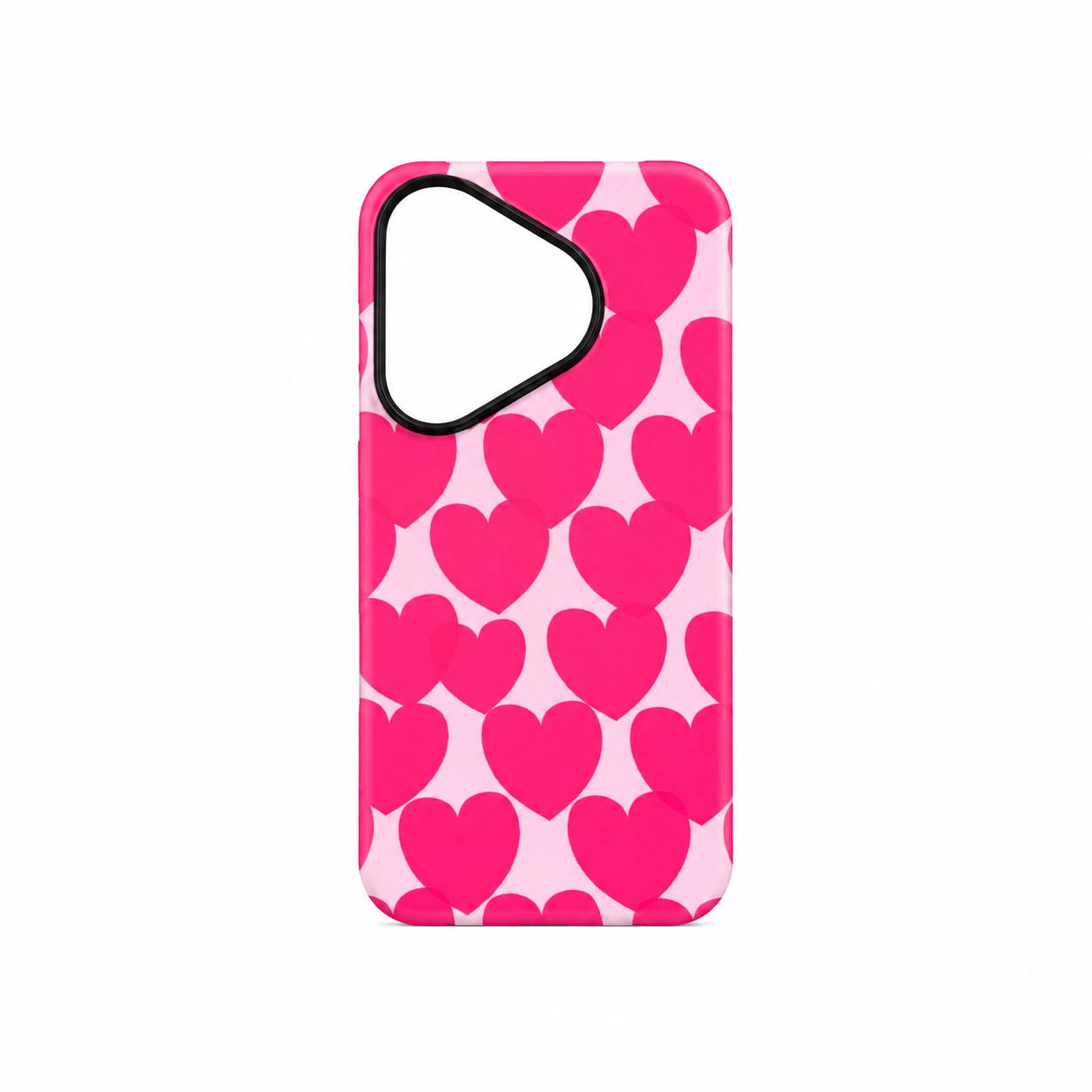 Funda Premium Impresion Corazones para Pura 70